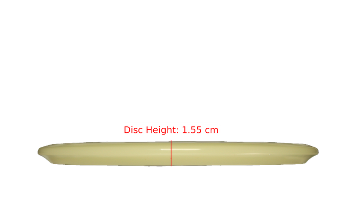 Discraft 2025 Halloween Mega-Glo Buzzz Midrange Profile View