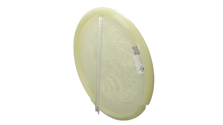 Discraft 2025 Halloween Mega-Glo Buzzz Midrange Back View