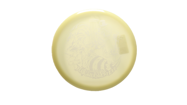 Discraft 2025 Halloween Mega-Glo Buzzz Midrange Front View
