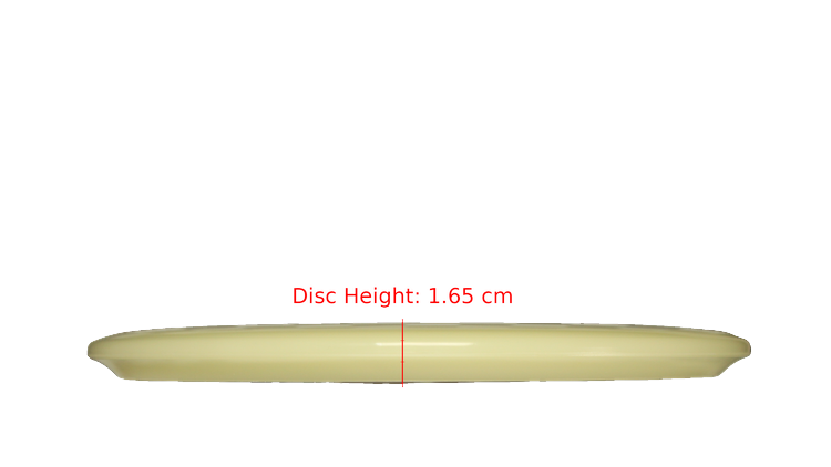Discraft 2025 Halloween Mega-Glo Buzzz Midrange Profile View