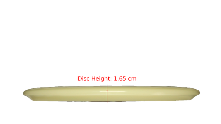 Discraft 2025 Halloween Mega-Glo Buzzz Midrange Profile View