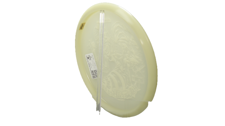 Discraft 2025 Halloween Mega-Glo Buzzz Midrange Back View