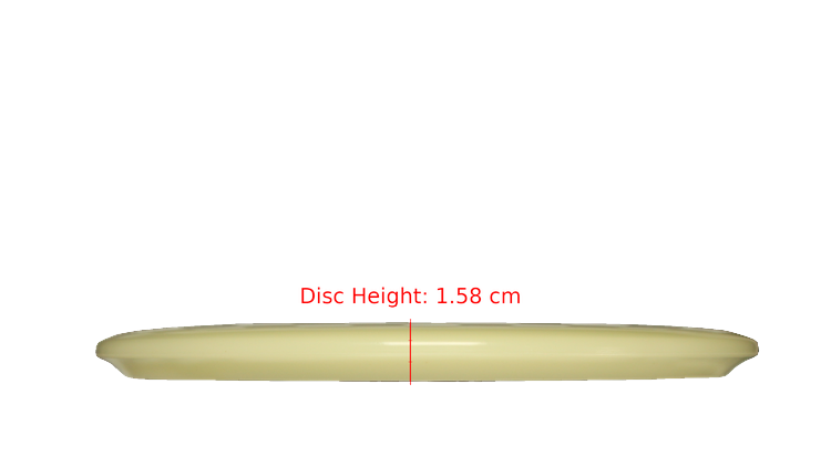 Discraft 2025 Halloween Mega-Glo Buzzz Midrange Profile View