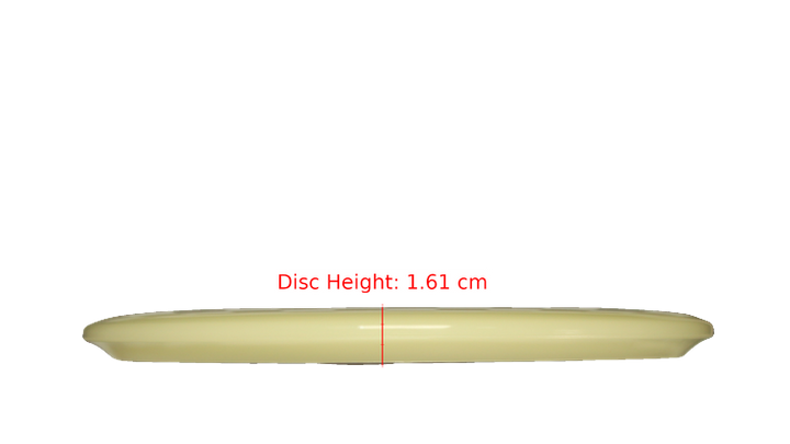 Discraft 2025 Halloween Mega-Glo Buzzz Midrange Profile View