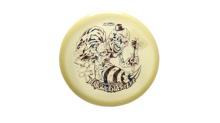 Discraft 2025 Halloween Mega-Glo Buzzz Midrange Front View