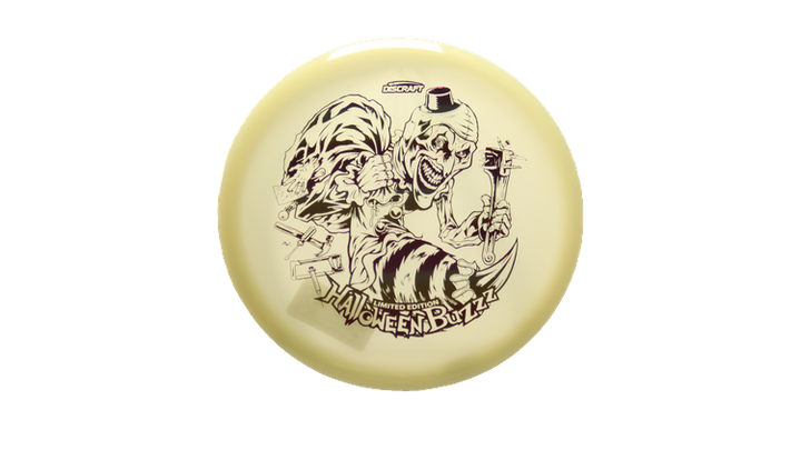 Discraft 2025 Halloween Mega-Glo Buzzz Midrange Front View