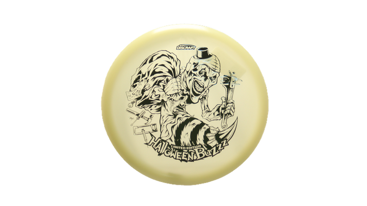 Discraft 2025 Halloween Mega-Glo Buzzz Midrange Front View