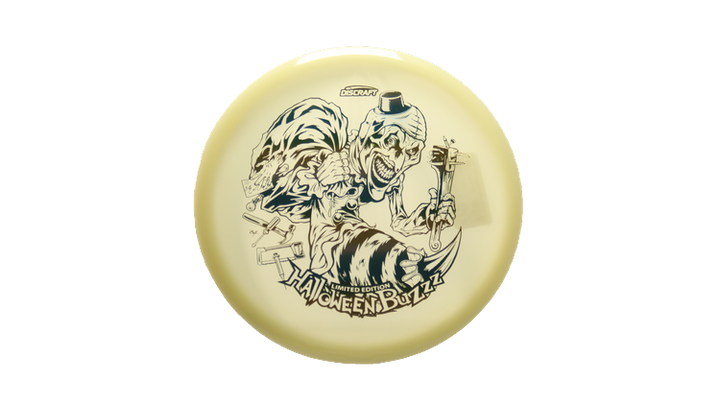 Discraft 2025 Halloween Mega-Glo Buzzz Midrange Front View