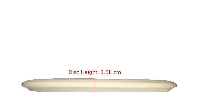 Discraft 2025 Tri-Foil Halloween Glo Buzzz Midrange Profile View