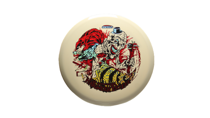 Discraft 2025 Tri-Foil Halloween Glo Buzzz Midrange Front View