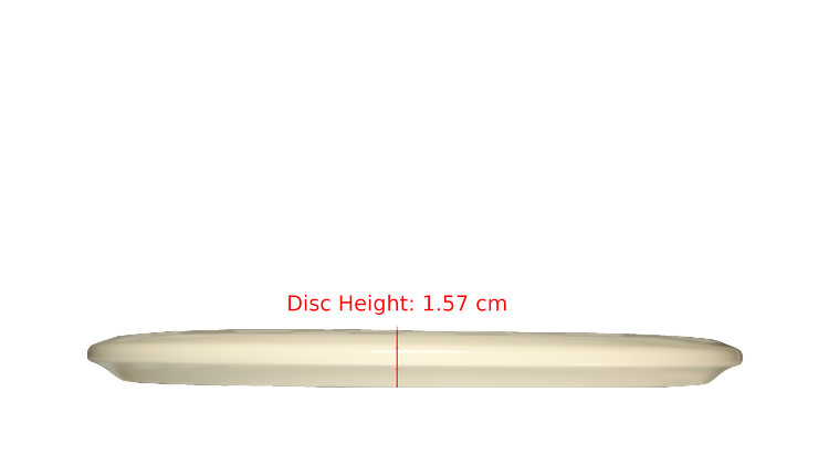 Discraft 2025 Tri-Foil Halloween Glo Buzzz Midrange Profile View