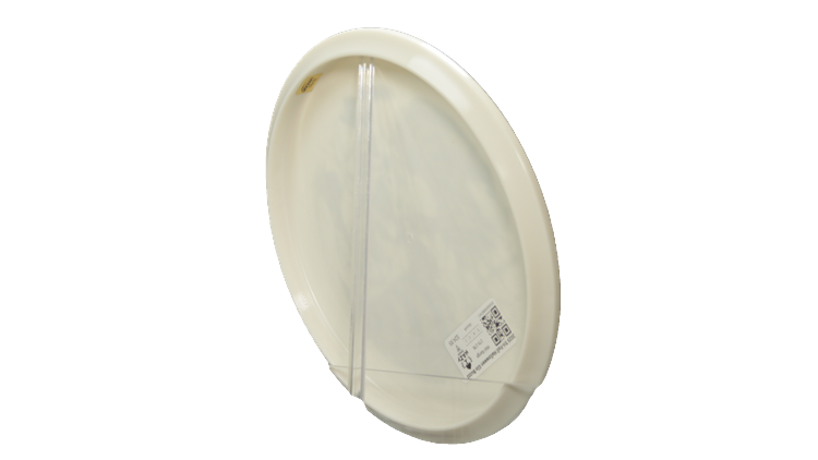 Discraft 2025 Tri-Foil Halloween Glo Buzzz Midrange Back View