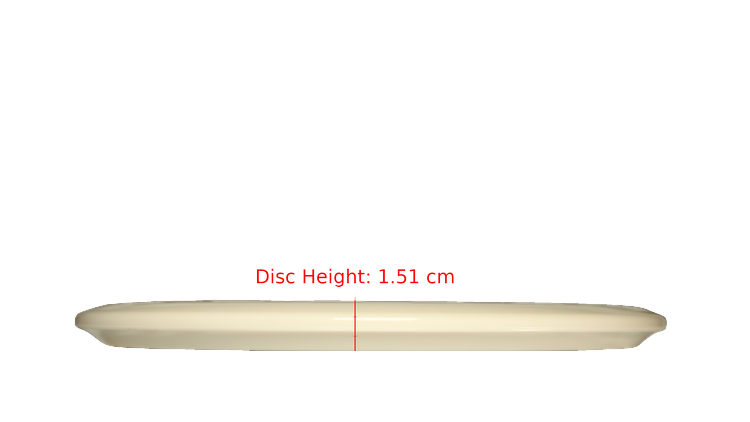 Discraft 2025 Tri-Foil Halloween Glo Buzzz Midrange Profile View