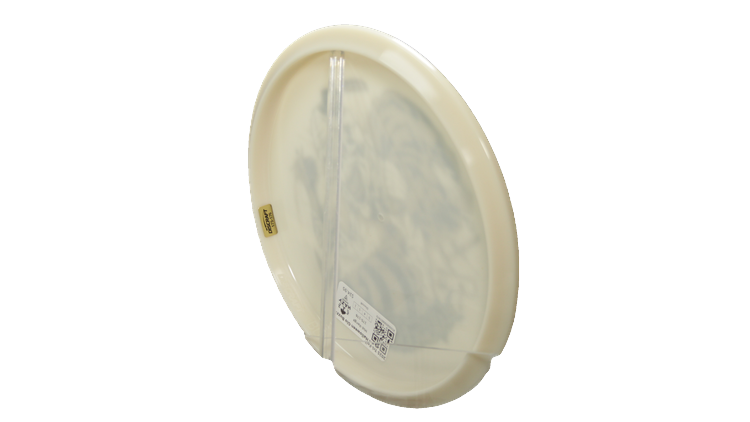 Discraft 2025 Tri-Foil Halloween Glo Buzzz Midrange Back View