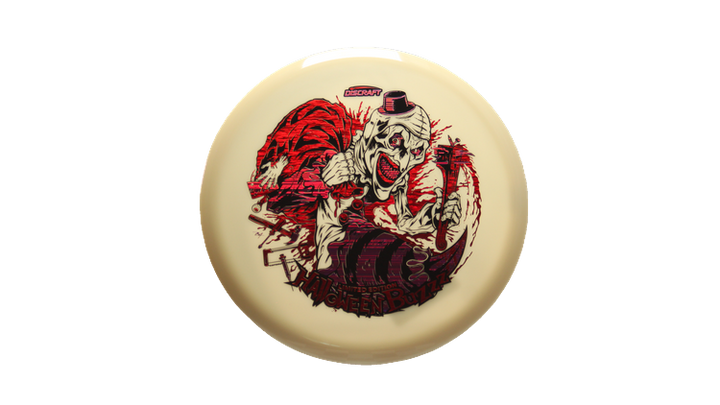 Discraft 2025 Tri-Foil Halloween Glo Buzzz Midrange Front View