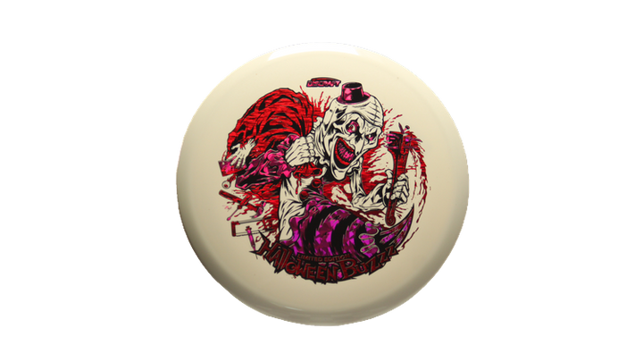 Discraft 2025 Tri-Foil Halloween Glo Buzzz Midrange Front View