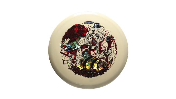 Discraft 2025 Tri-Foil Halloween Glo Buzzz Midrange Front View