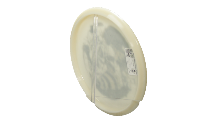 Discraft 2025 Tri-Foil Halloween Glo Buzzz Midrange Back View