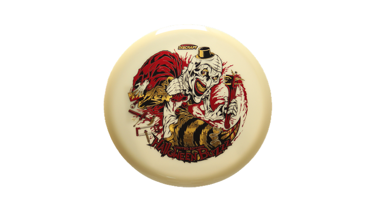 Discraft 2025 Tri-Foil Halloween Glo Buzzz Midrange Front View