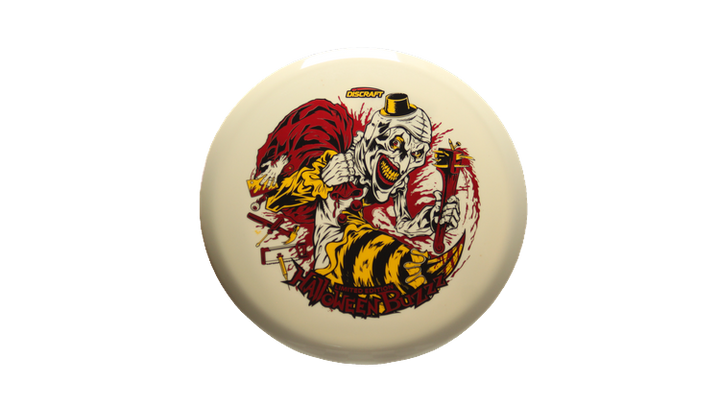 Discraft 2025 Tri-Foil Halloween Glo Buzzz Midrange Front View