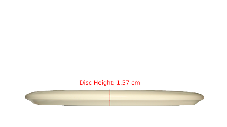 Discraft 2025 Tri-Foil Halloween Glo Buzzz Midrange Profile View