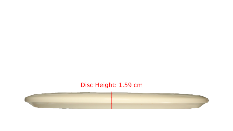 Discraft 2025 Tri-Foil Halloween Glo Buzzz Midrange Profile View