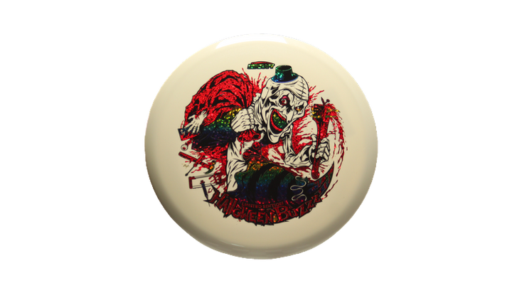Discraft 2025 Tri-Foil Halloween Glo Buzzz Midrange Front View