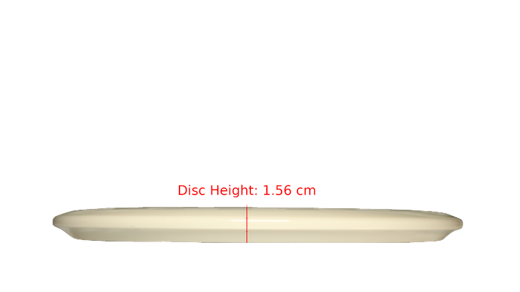 Discraft 2025 Tri-Foil Halloween Glo Buzzz Midrange Profile View