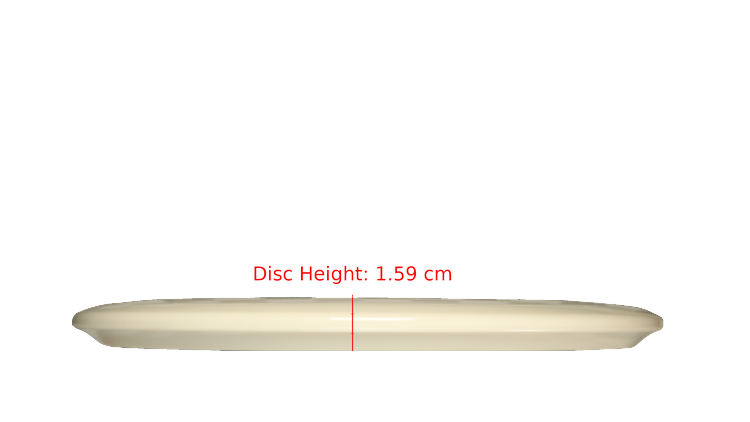 Discraft 2025 Tri-Foil Halloween Glo Buzzz Midrange Profile View