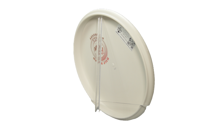 Pie Pan Discs Fear The BogeyMan Prototype Butter Line Bagger Putter Back View