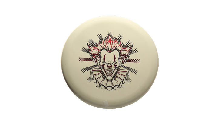 Pie Pan Discs Fear The BogeyMan Prototype Butter Line Bagger Putter Front View