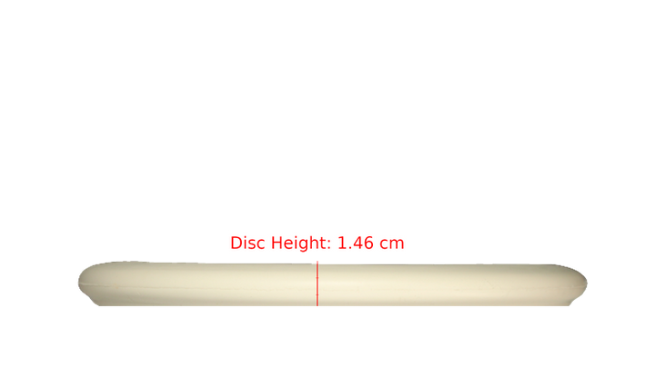 Pie Pan Discs Fear The BogeyMan Prototype Butter Line Bagger Putter Profile View