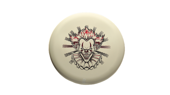 Pie Pan Discs Fear The BogeyMan Prototype Butter Line Bagger Putter Front View