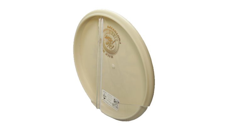 Pie Pan Discs Fear The BogeyMan Prototype Butter Line Glow Bagger Putter Back View