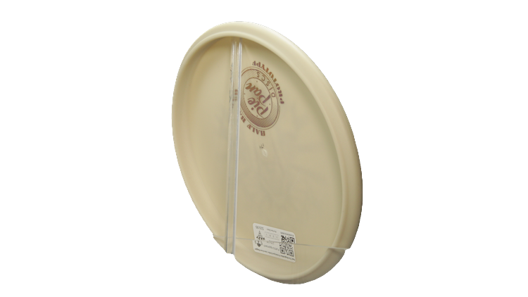 Pie Pan Discs Fear The BogeyMan Prototype Butter Line Glow Bagger Putter Back View