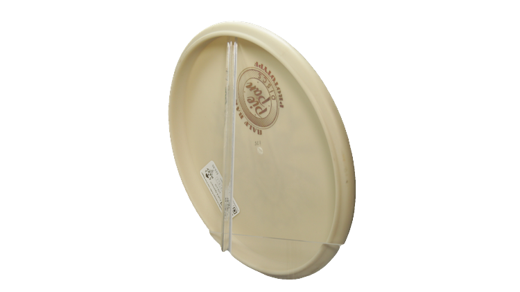 Pie Pan Discs Fear The BogeyMan Prototype Butter Line Glow Bagger Putter Back View