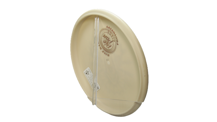 Pie Pan Discs Fear The BogeyMan Prototype Butter Line Glow Bagger Putter Back View