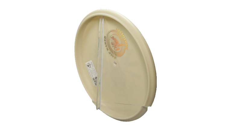 Pie Pan Discs Fear The BogeyMan Prototype Butter Line Glow Bagger Putter Back View