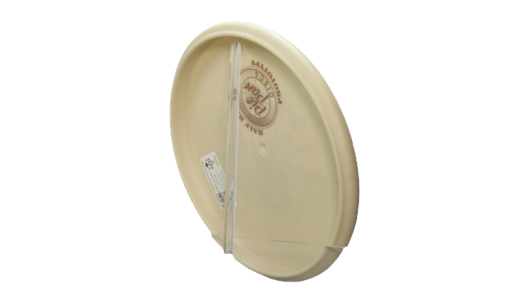 Pie Pan Discs Fear The BogeyMan Prototype Butter Line Glow Bagger Putter Back View