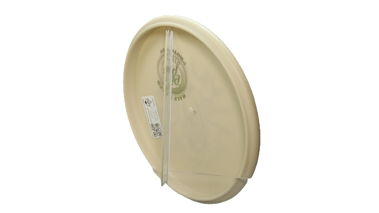 Pie Pan Discs Fear The BogeyMan Prototype Butter Line Glow Bagger Putter Back View