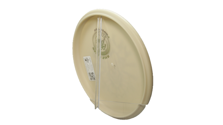 Pie Pan Discs Fear The BogeyMan Prototype Butter Line Glow Bagger Putter Back View