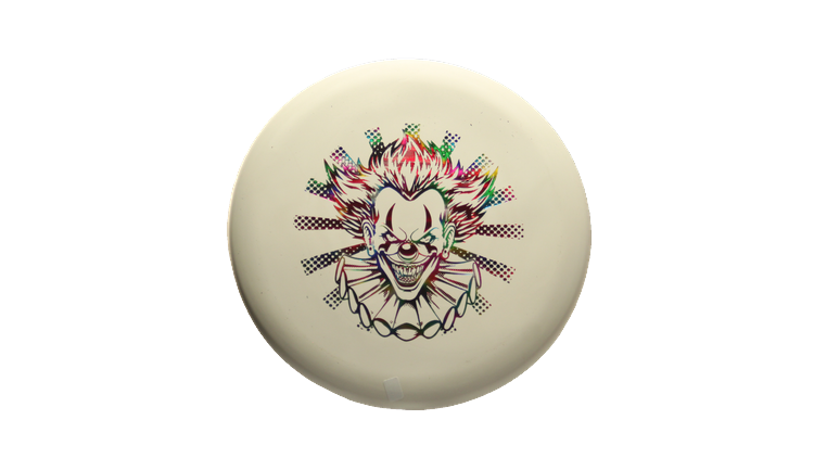 Pie Pan Discs Fear The BogeyMan Prototype Butter Line Bagger Putter Front View