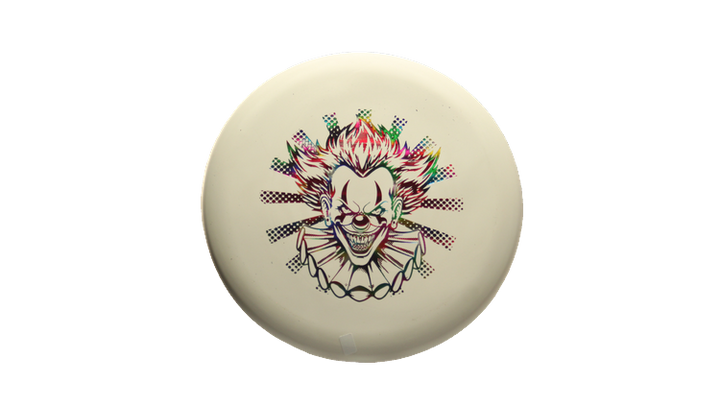 Pie Pan Discs Fear The BogeyMan Prototype Butter Line Bagger Putter Front View