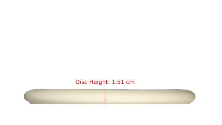 Pie Pan Discs Fear The BogeyMan Prototype Butter Line Bagger Putter Profile View