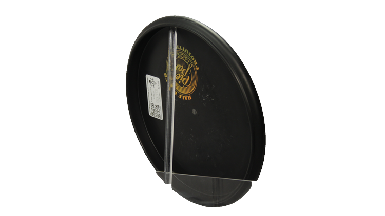 Pie Pan Discs Fear The BogeyMan Prototype Butter Line Bagger Putter Back View