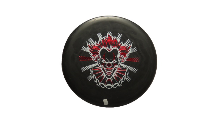 Pie Pan Discs Fear The BogeyMan Prototype Butter Line Bagger Putter Front View