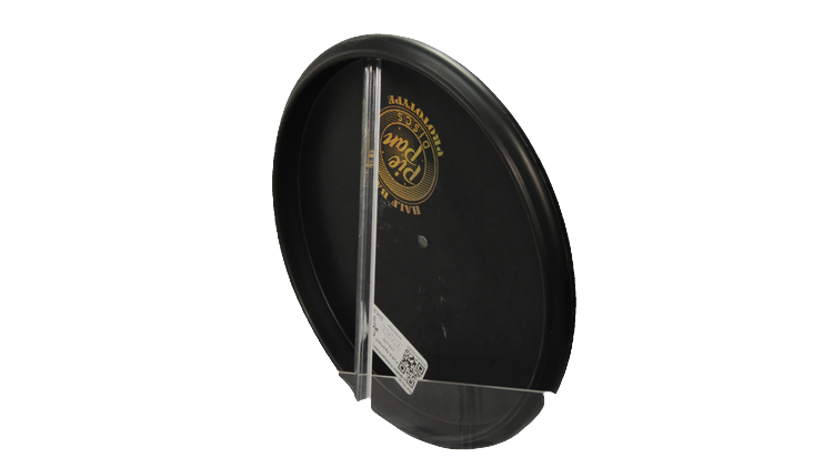 Pie Pan Discs Fear The BogeyMan Prototype Butter Line Bagger Putter Back View