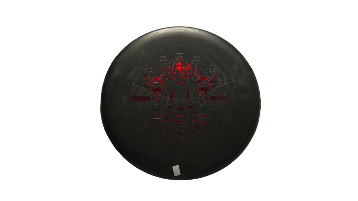 Pie Pan Discs Fear The BogeyMan Prototype Butter Line Bagger Putter Front View