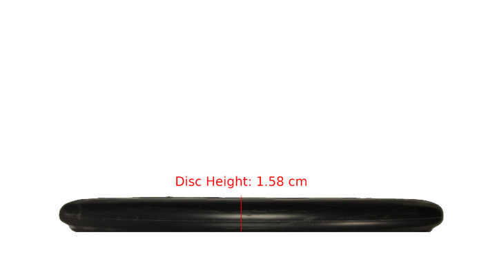 Pie Pan Discs Fear The BogeyMan Prototype Butter Line Bagger Putter Profile View