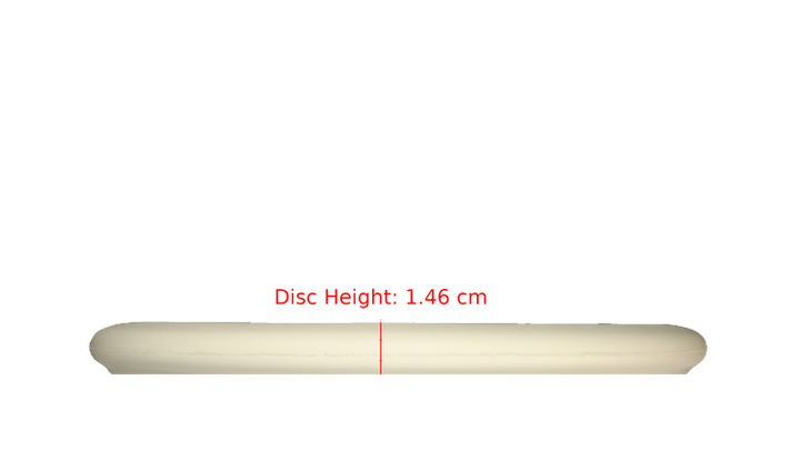 Pie Pan Discs Fear The BogeyMan Prototype Butter Line Bagger Putter Profile View